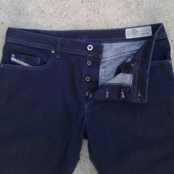 diesel buster jeans blue